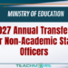 2027 Annual Transfers for Non-Academic Staff Officers