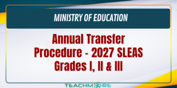 Annual Transfer Procedure – 2027 SLEAS Grades I, II & III