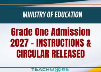 Grade One Admission 2027