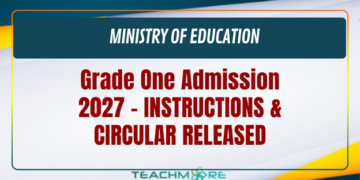 Grade One Admission 2027