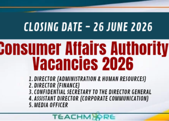 Consumer Affairs Authority Vacancies 2026