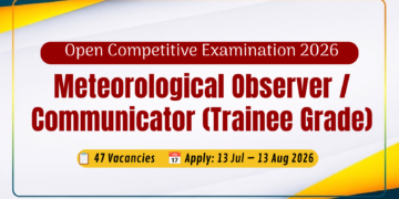 Meteorological Observer / Communicator (Trainee Grade)