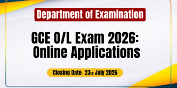 GCE O/L Exam 2026