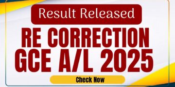 G.C.E. A/L Re-Scrutiny Results 2025 Released