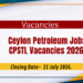 CPSTL Vacancies 2026 |