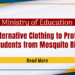 Alternative Clothing to Protect Students from Mosquito Bites