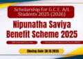 Nipunatha Saviya Benefit Scheme 2025 (2026)