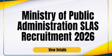 SLAS Recruitment 2026