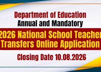 2026 National School Teacher Transfers Online Application