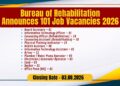 Bureau of Rehabilitation Job Vacancies 2026