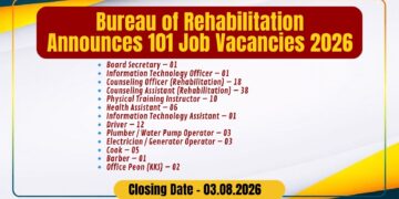 Bureau of Rehabilitation Job Vacancies 2026