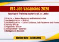 VTA Job Vacancies 2026