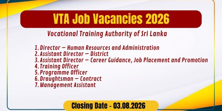 VTA Job Vacancies 2026