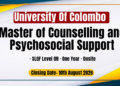 Master of Counselling and Psychosocial Support - University of Colombo