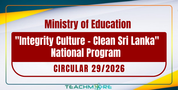 "Integrity Culture – Clean Sri Lanka"