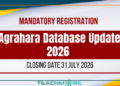 Agrahara Database Update 2026