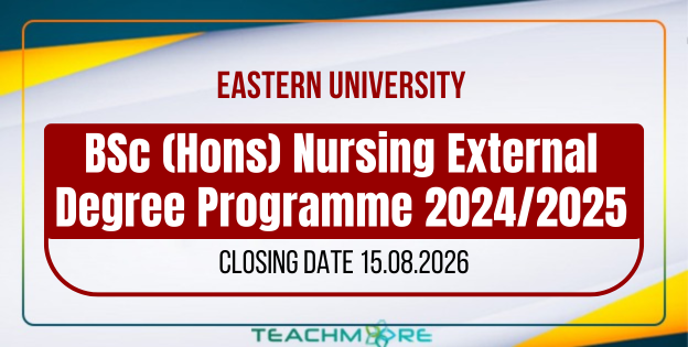 BSc (Hons) Nursing External Degree Programme 2024/2025