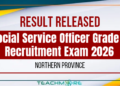Social Service Officer Grade II Recruitment Exam 2026
