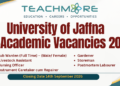 University of Jaffna Non-Academic Vacancies 2026 