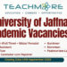 University of Jaffna Non-Academic Vacancies 2026 