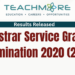 Registrar Service Grade II Examination 2020 (2021)