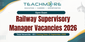 Railway Supervisory Management Service Grade III Vacancies — Open Exam 2026