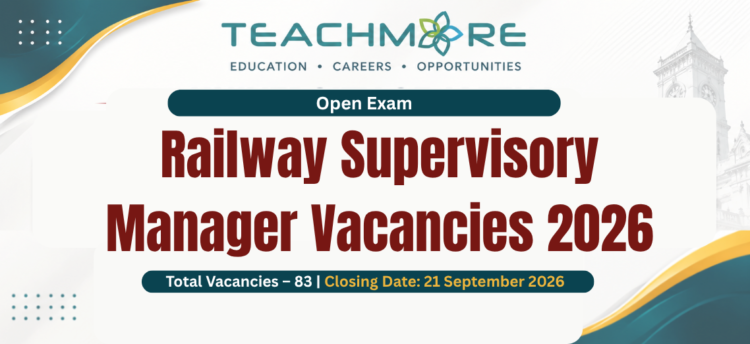 Railway Supervisory Management Service Grade III Vacancies — Open Exam 2026