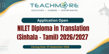 NILET Diploma in Translation (Sinhala - Tamil) 2026/2027
