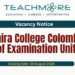 Zahira College Colombo Head of Examination Unit Vacancy 2026