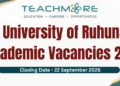 University of Ruhuna Academic Staff Vacancies 2026