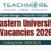 Eastern University Sri Lanka Vacancies 2026 Project Manager Instructor in English