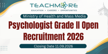 Psychologist Grade II Open Recruitment 2026