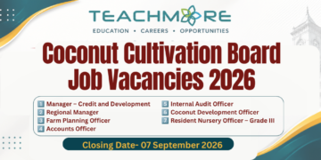Coconut Cultivation Board Job Vacancies 2026