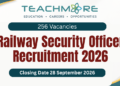 ailways Security Officer Recruitment 2026