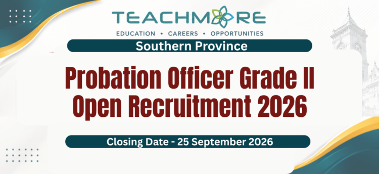 Probation Officer Grade II Open Recruitment 2026