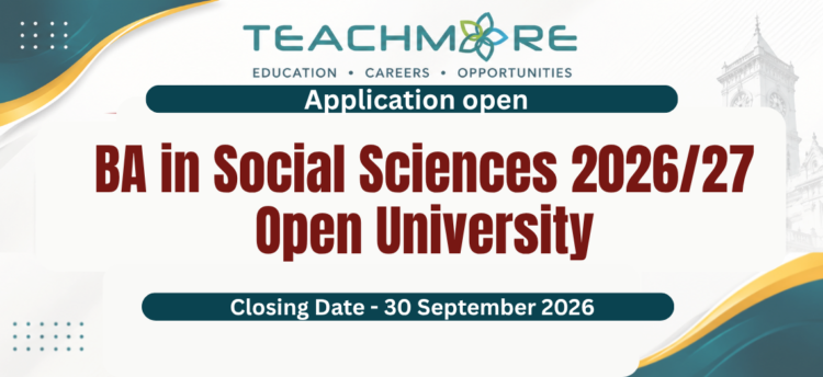 Bachelor of Arts (BA) in Social Sciences 2026/27