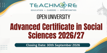 Advanced Certificate in Social Sciences 2026/27