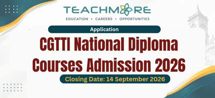 CGTTI National Diploma Courses 2026
