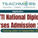 CGTTI National Diploma Courses 2026