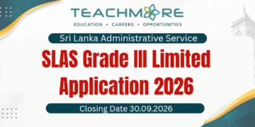 Sri Lanka Administrative Service (SLAS) Grade III Limited Competitive Examination 2026
