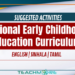National Early Childhood Education – Suggested Activities