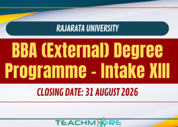 BBA External Degree Intake XIII 2026