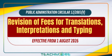 Revision of Fees for Translations