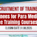 Para Medical Service Training Courses 2026