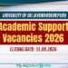 University of Sri Jayewardenepura — Academic Support Vacancies 2026