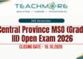 Central Province MSO (Grade III) Open Exam 2026