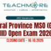 Central Province MSO (Grade III) Open Exam 2026