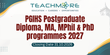 PGIHS Postgraduate Diploma & Degree Programmes – 2027