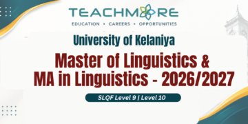 Master of Linguistics & MA in Linguistics - 2026/2027