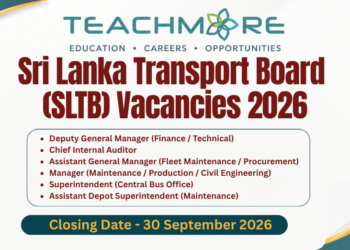 Sri Lanka Transport Board (SLTB) Vacancies 2026